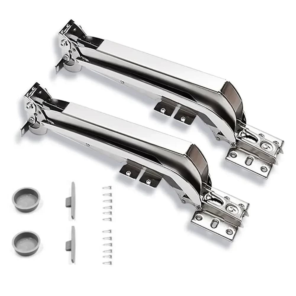 Ensemble de charnières pour porte coulissante avec ouverture latérale à 180 degrés