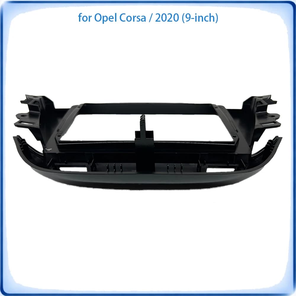 Cadre de façade d'autoradio pour Opel Corsa 2020, Kit de garniture 9 pouces, accessoires de voiture Plug & Play