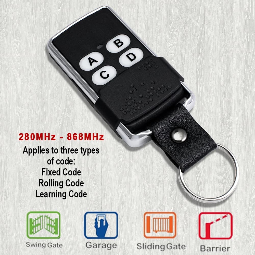 Duplicateur de portail JCM GO NEO TWLE GO MINI GOPO RTIS GO NORTON Télécommande Ouvre-porte de garage Commande 433MHz