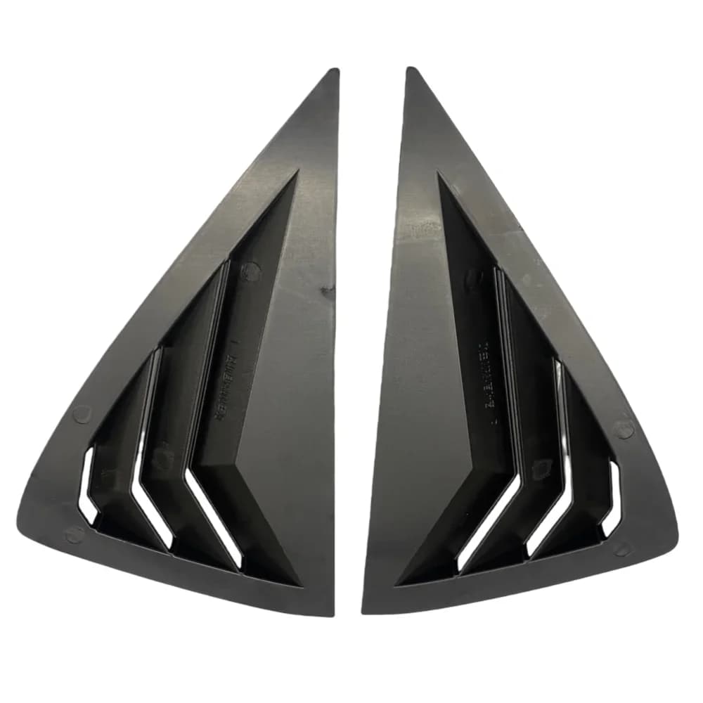 Couvercle de volet de fenêtre arrière de voiture, pour Opel Corsa F 2019 2020 2021 2022 2023 2024 2025, garniture de ventilation latérale extérieure