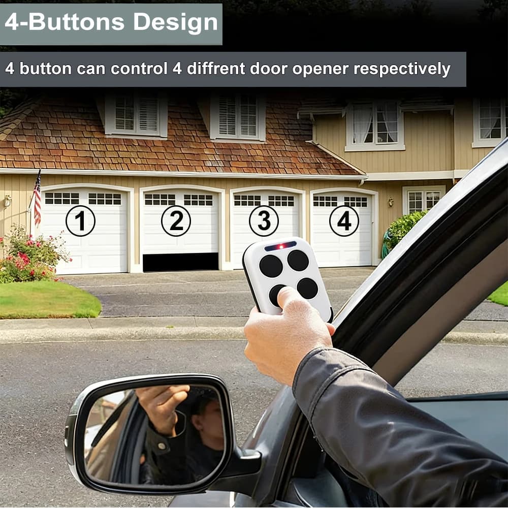 Télécommande universelle pour portail et porte de garage