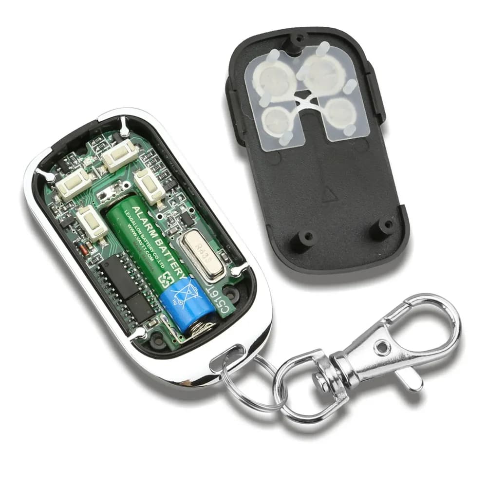 Clé cryptée dédiée à la télécommande