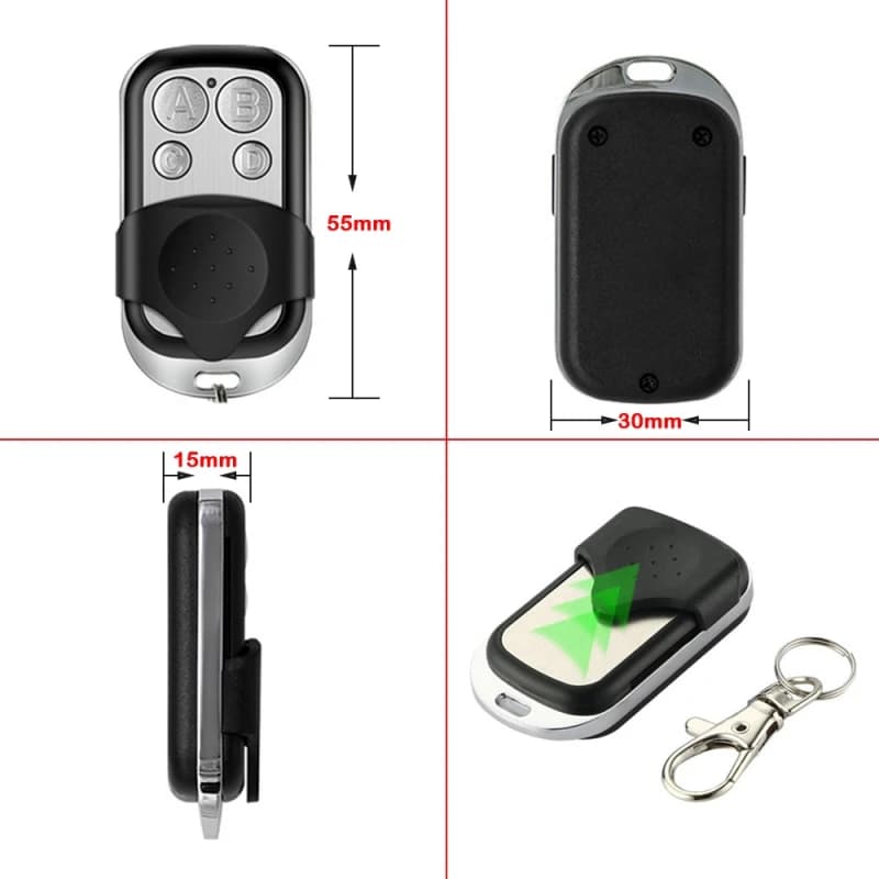 DTM – télécommande de porte de Garage 433MHz