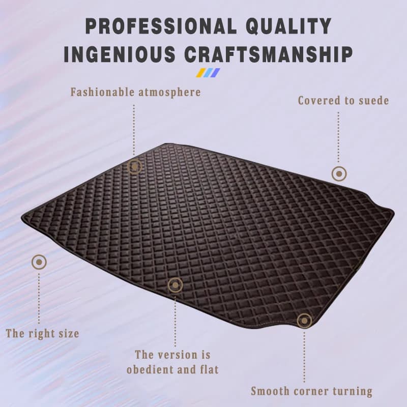 Tapis de coffre de voiture, pour Volkswagen vw Polo Hatchback 2024 2023 2022 2021 2020 2019 2018 2017 2016 2015 – 2006, accessoires automobiles