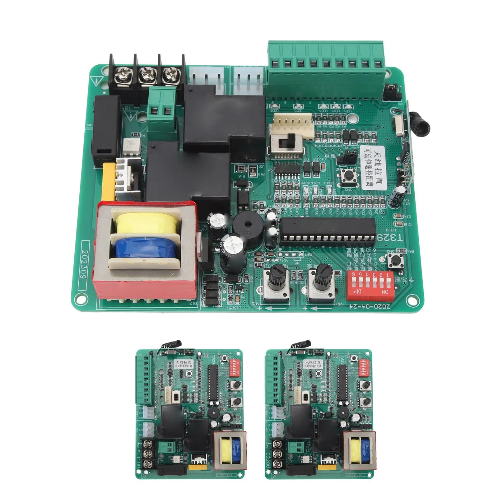 Carte de commande de Circuit universelle 110/220V pour ouvre-porte coulissant