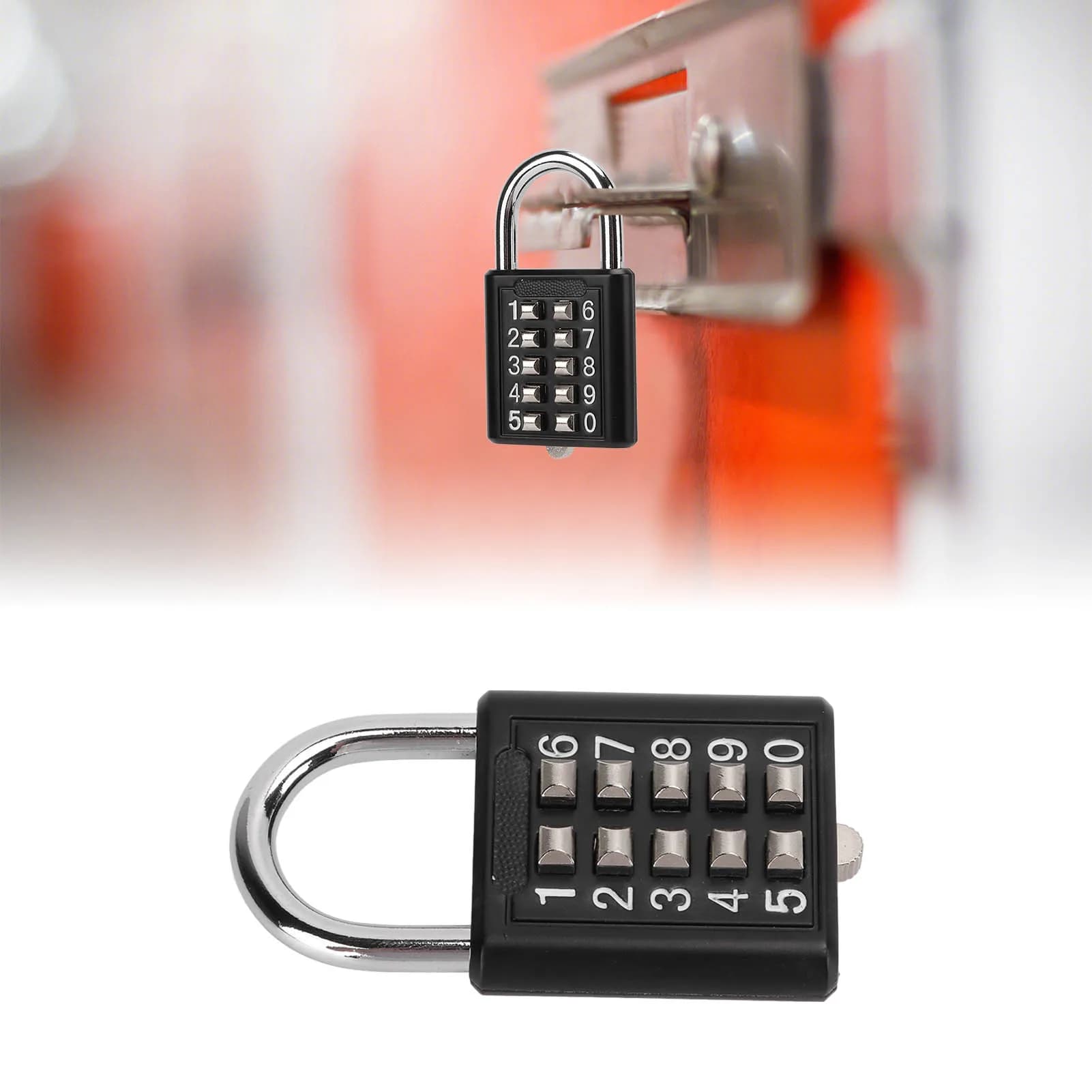 Cadenas de sécurité extérieur à 10 chiffres