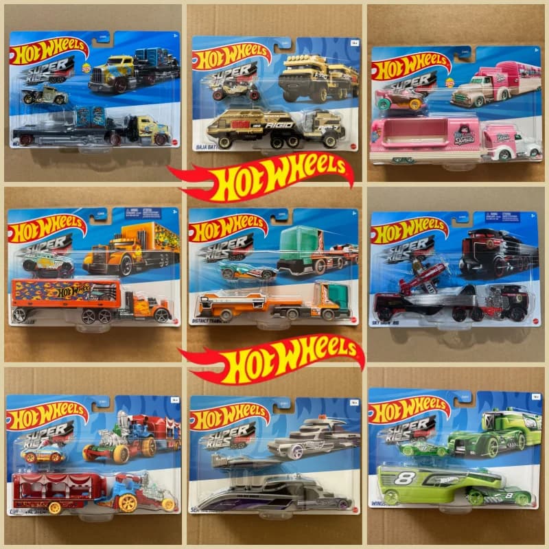Hot Wheels Transformateurs Transformerstrack flotte nouveau Optimus Prime Ultra Magnus Volvo 240 dérive 1/64 modèle de voiture moulé sous pression jouet cadeau