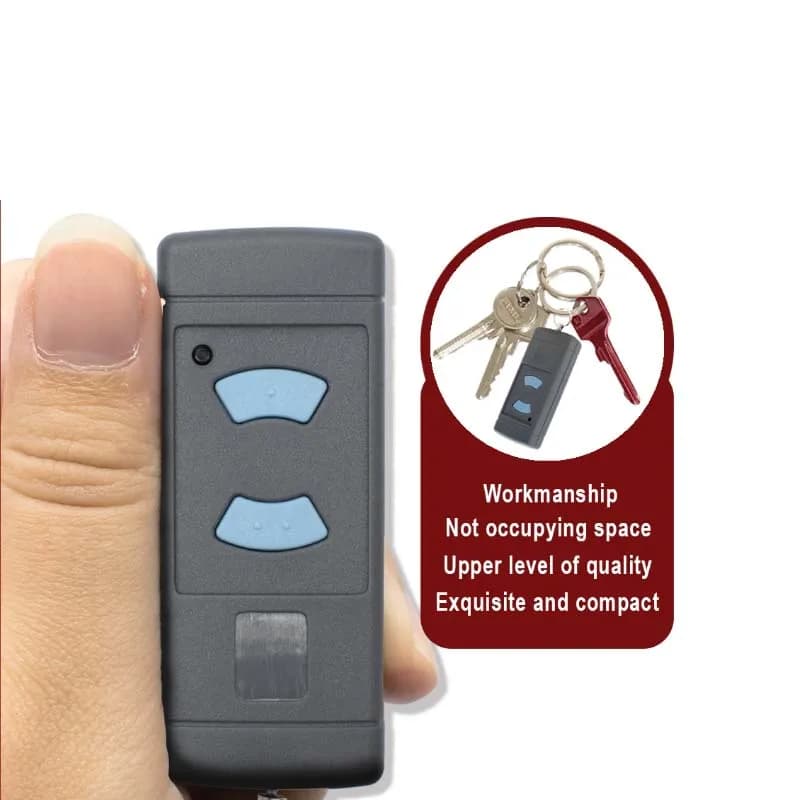 Télécommande de porte de garage HORMANN HSE2 HSE4 868 MHz compatible avec HSM2 HSM4 HS2 HS4 868