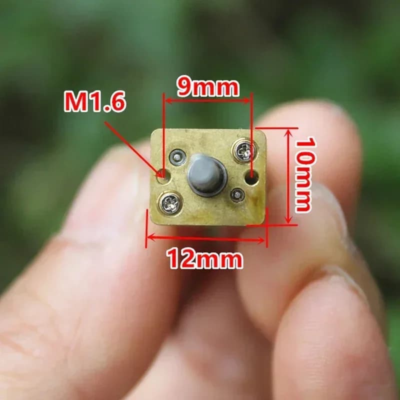 Micro Mini 12mm N10/N20/N30 tout en métal boîte de vitesses moteur à engrenages DC 3V 3.7V 5V 6V 9V 12V vitesse lente grand couple bricolage jouet modèle voiture Robot
