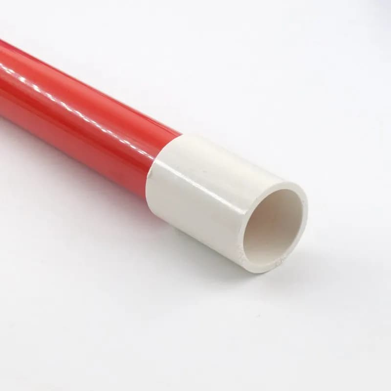 Connecteurs droits de tuyaux en PVC
