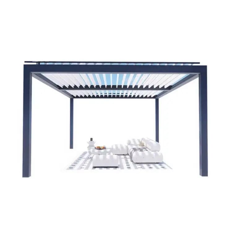 Pergola en aluminium de luxe moderne