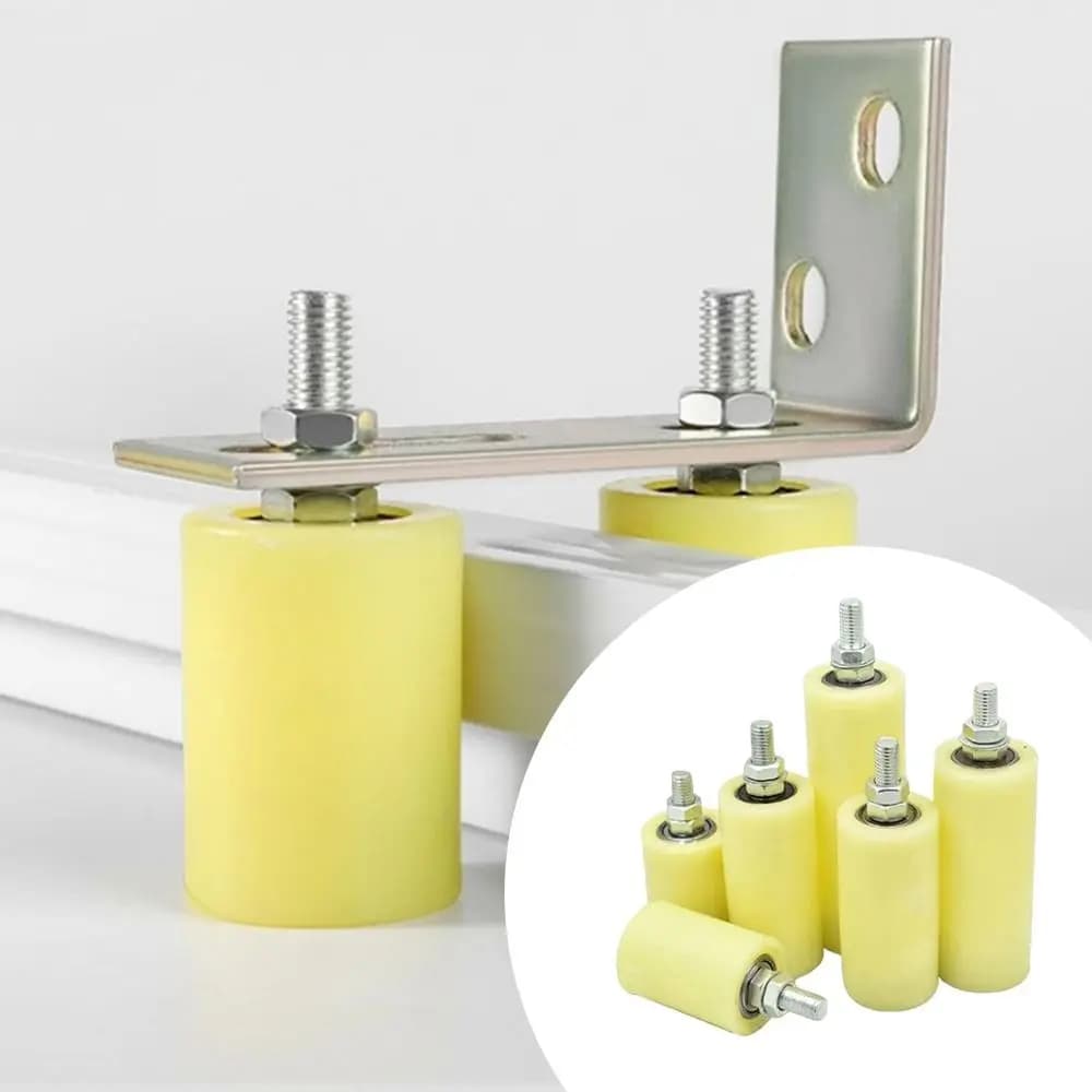 Nouvel ensemble de roulettes de guidage pour portail coulissant en nylon