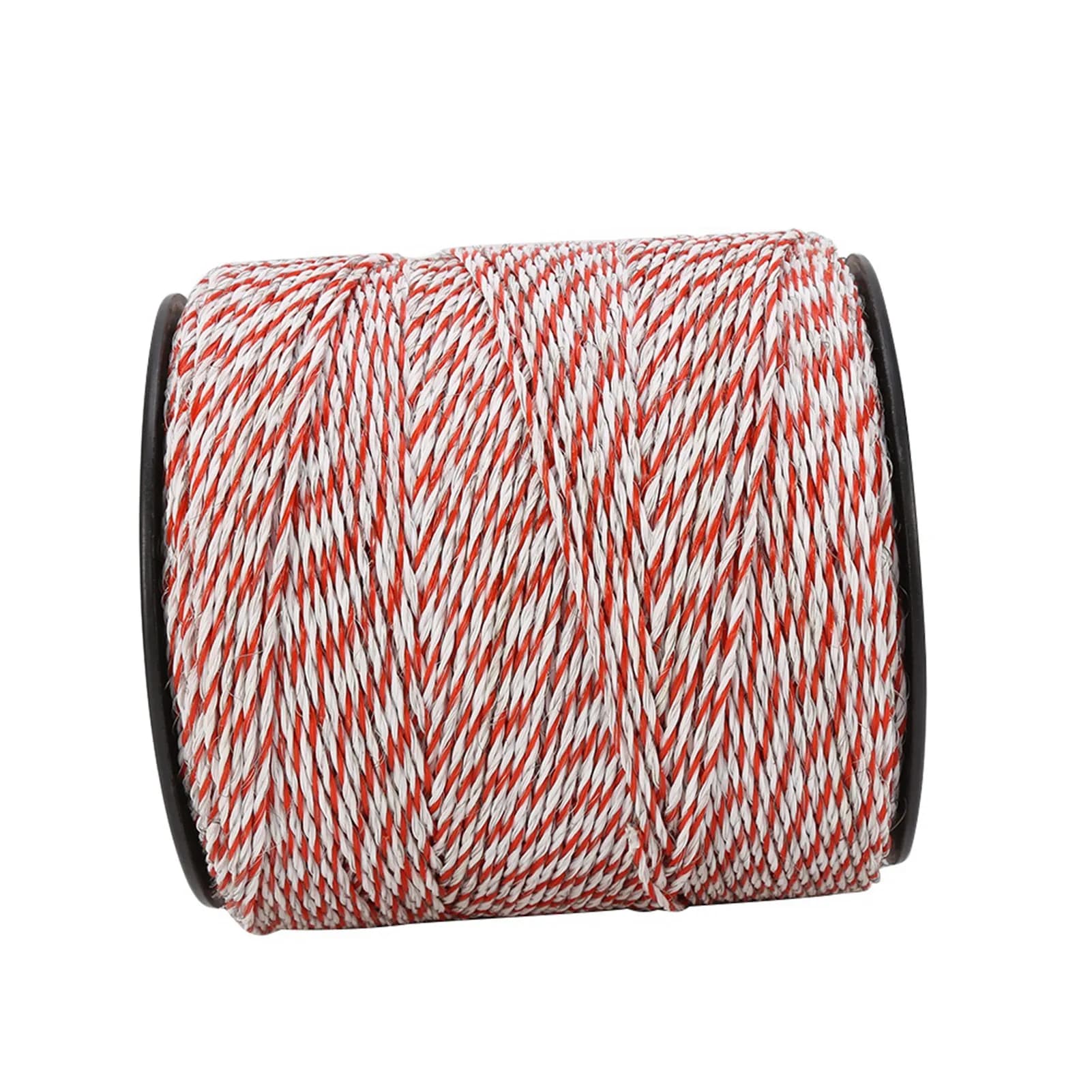 Corde de clôture électrique 500M, fil de clôture électrique blanc et rouge pour bétail, corde conductrice en acier inoxydable, fil de clôture en rouleau