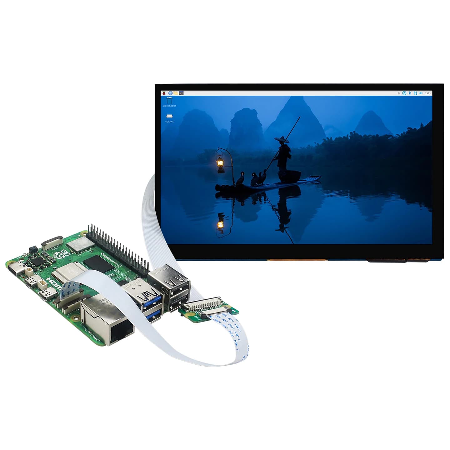 Convertisseur CSI DSI pour Raspberry Pi 5 affichage DSI Interface de caméra CSI Module adaptateur de câble 22 broches à 15 broches pour RPI 5 Pi5