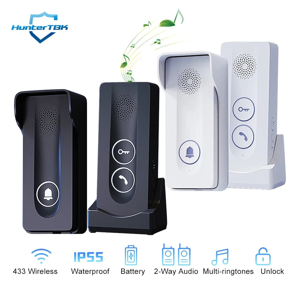 Interphone sans fil avec sonnette