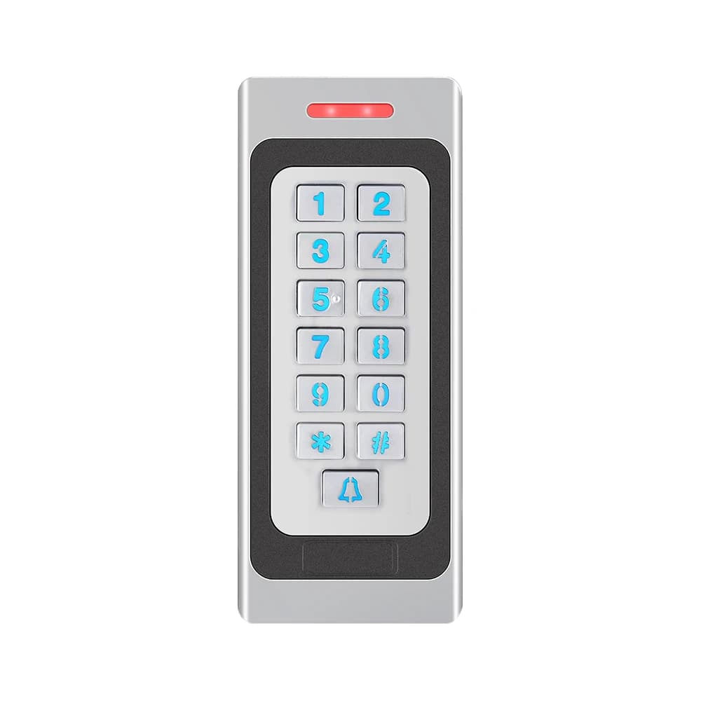 Clavier de contrôle d'accès en métal autonome