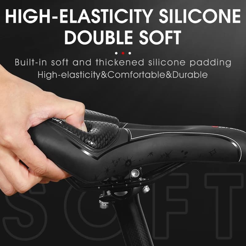 WEST BIKING – selle de vélo de route et vtt, selle de course en PU, respirante et souple, coussin ergonomique