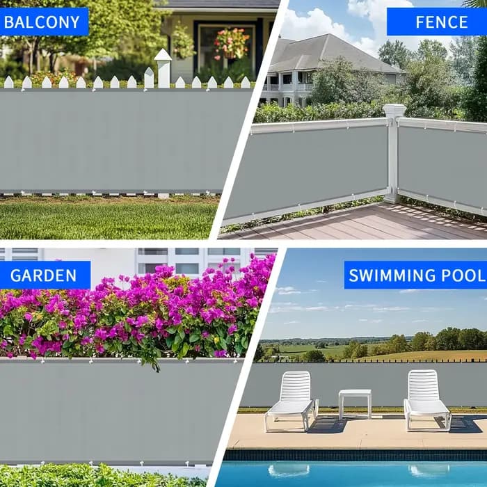 Panneaux d'ombrage pour clôture 95% - Brise-vue pour balcon