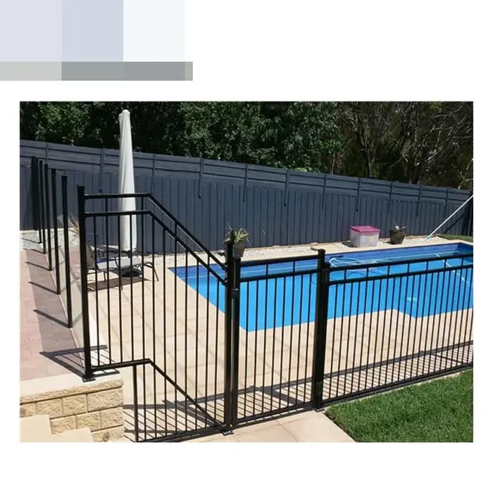 Clôture de confidentialité en aluminium pour jardin extérieur