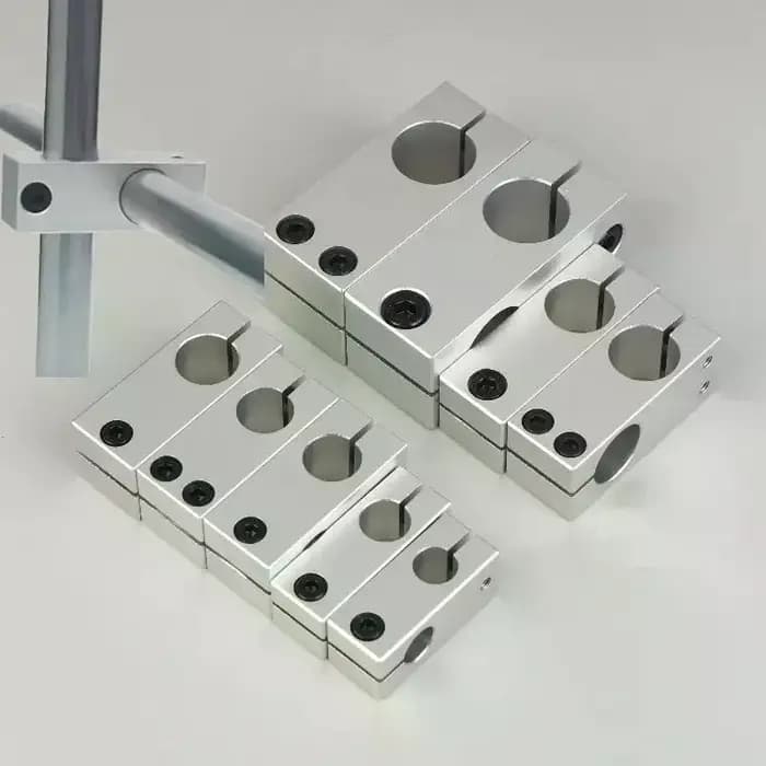 1 pièce Clip de fixation en aluminium pour poteau
