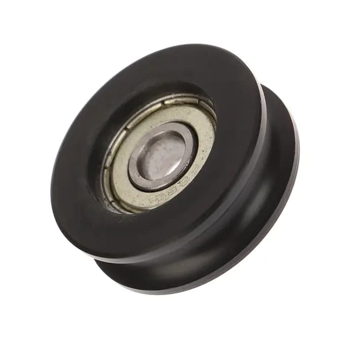 Roue à poulie en forme de U pour une glisse efficace des portes et fenêtres - Fabriquée en acier à roulement 626