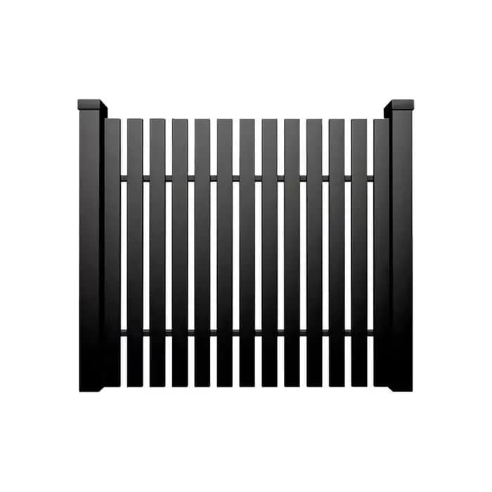 Aluminum guardrail balcony fence Villa garden railings modern Chinese style outdoor wall aluminum ar