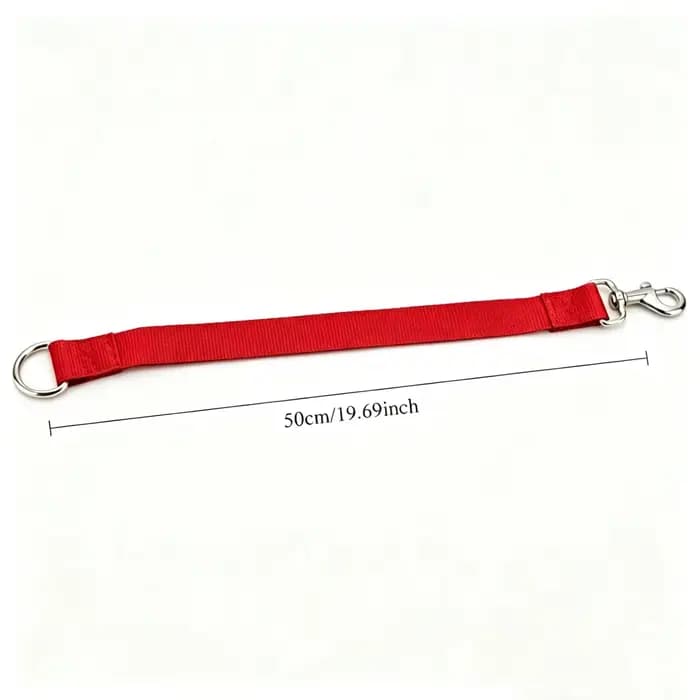 3 loquets simples pivotants à anneau pour chevaux, 50 cm, pour sécuriser les clôtures de chevaux, de
