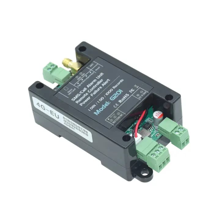 Ouvre-porte intelligent GSM SMS/Appel 4G / Alarme de surveillance environnementale G201 avec télécommande