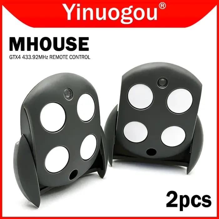 Nouvelle Mhouse GTX4 télécommande de portail 433