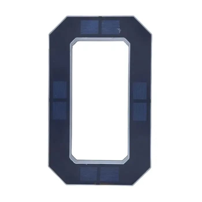 Numéro de maison lumineux solaire extérieur, numéro d'adresse LED lumineux, étanche, moderne, décora