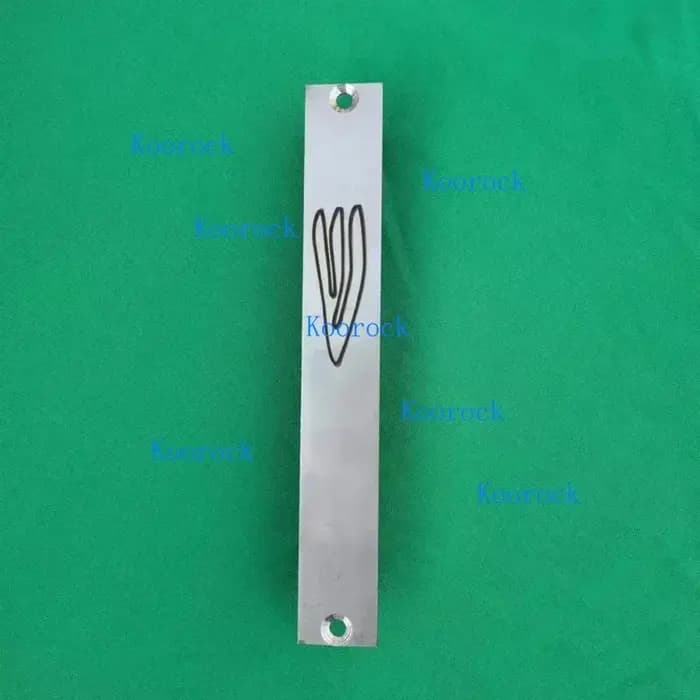 Rouleau saint de poteaux de porte en aluminium