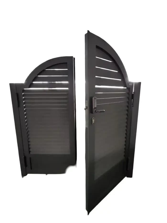 Porte d'entrée de jardin européenne personnalisée