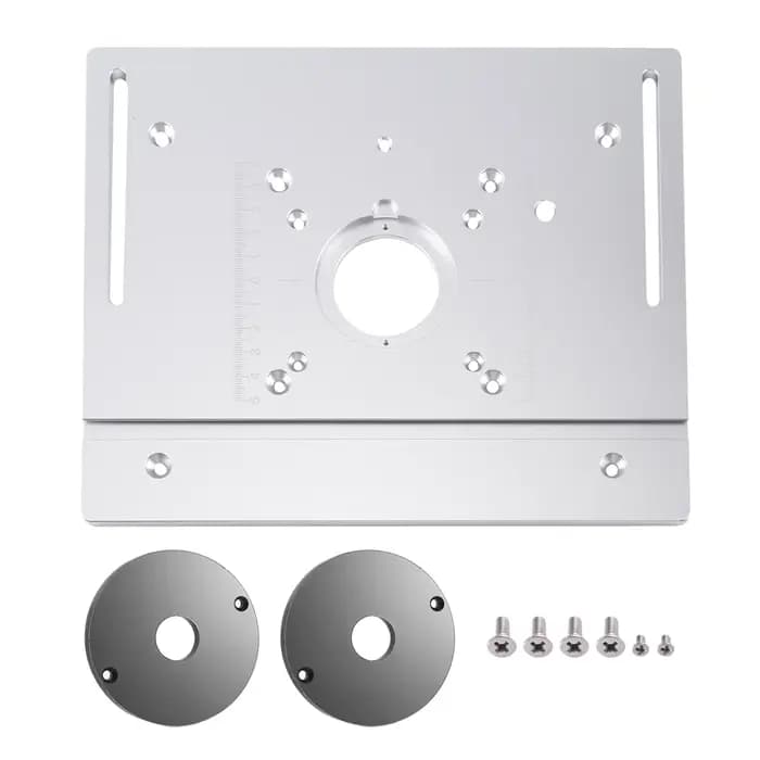 Surpris! Grand Gong électromécanique fraisage du bois panneau rabattable simple plaque d'aluminium chanfreinage coupe