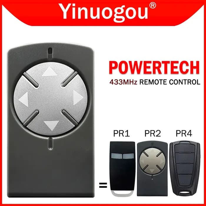 Offre spéciale ! Powertech PR4 PR2 PR1 Télécommande de portail 433MHz Transmetteur à code tournant