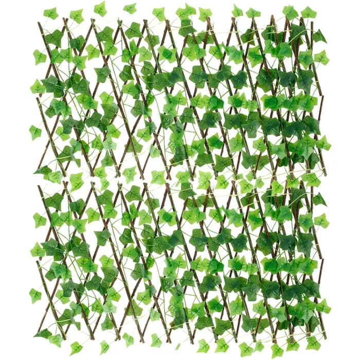 Clôture de confidentialité en lierre artificiel, 6 pièces/ensemble, criblage de jardin, treillis ext