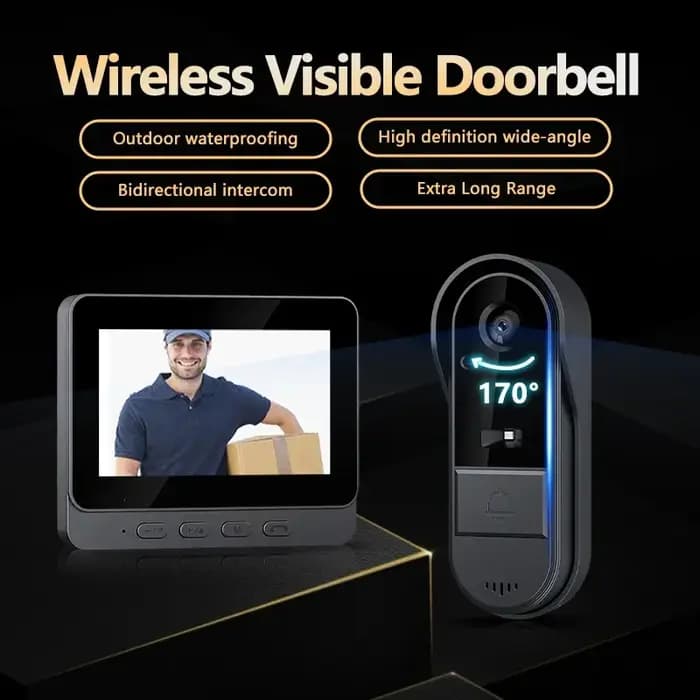 Sonnette d'interphone sans fil