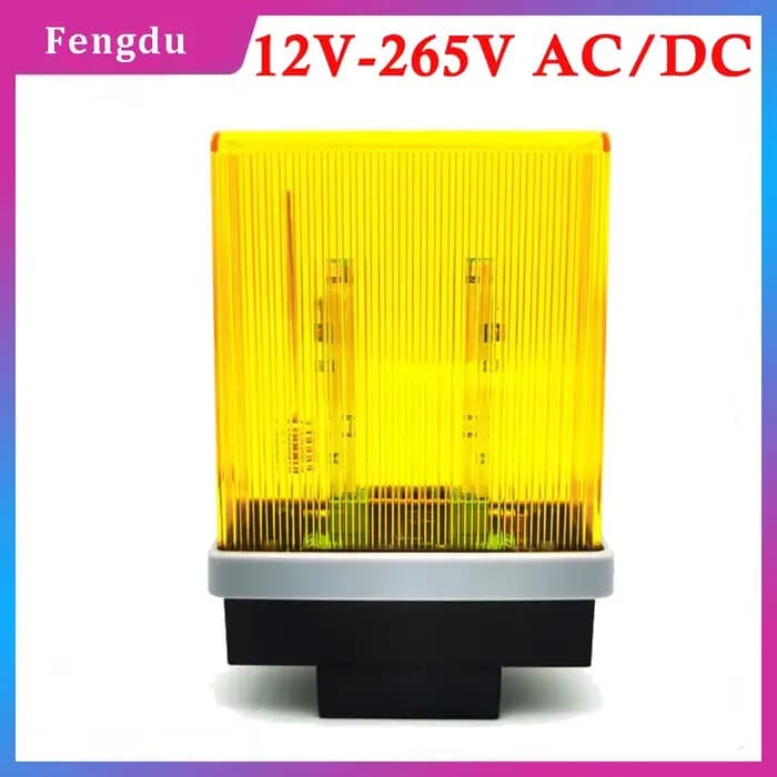 Lumière clignotante de Protection de sécurité pour alarme de lumière de porte 12V-265V AC/DC