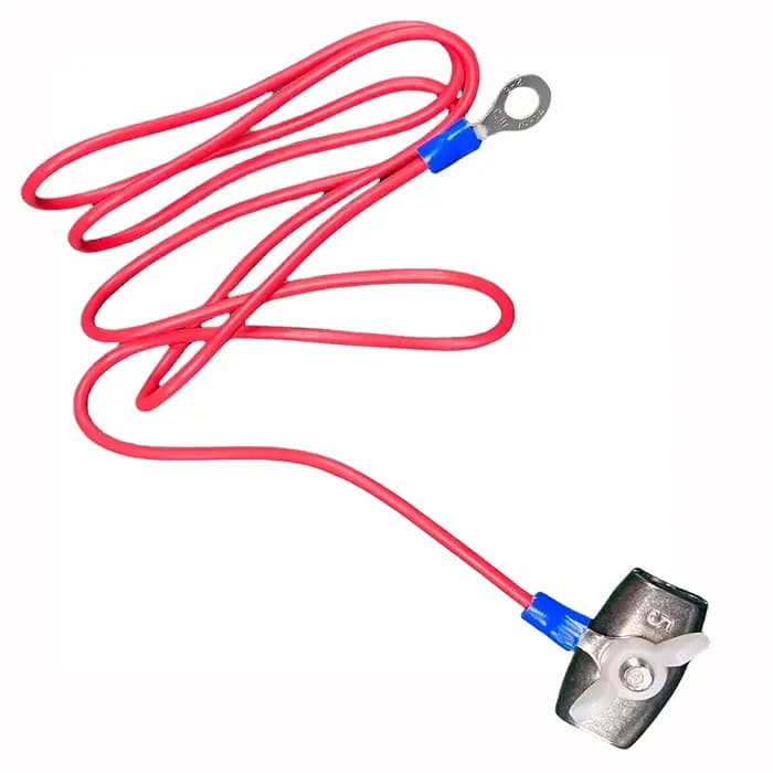 Électrificateur de clôture électrique vers fil de connecteur en polyrope