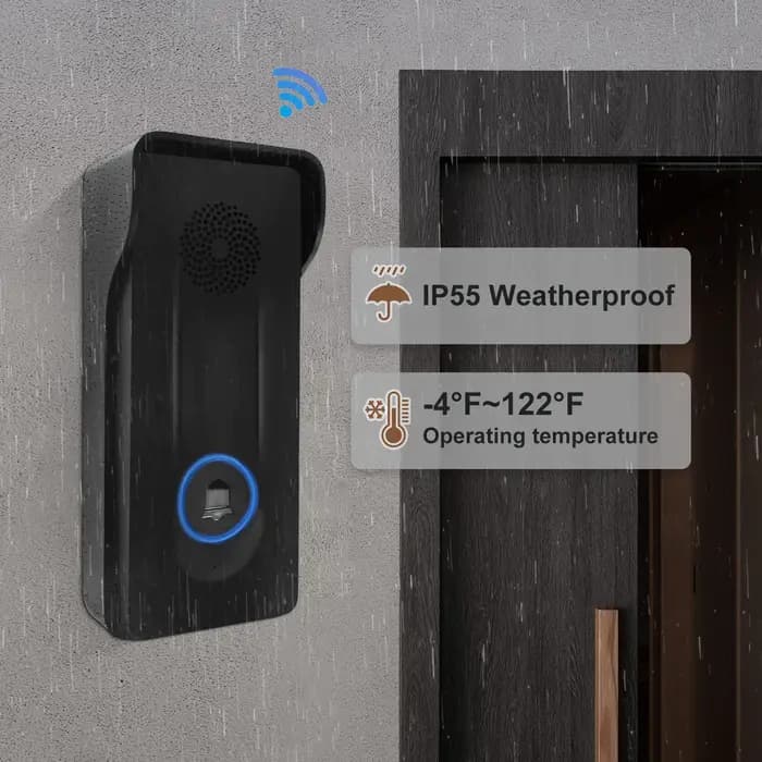Interphone sans fil avec sonnette
