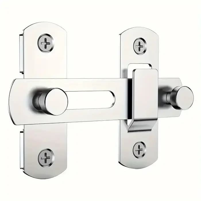 Serrure de porte de grange marketen acier inoxydable