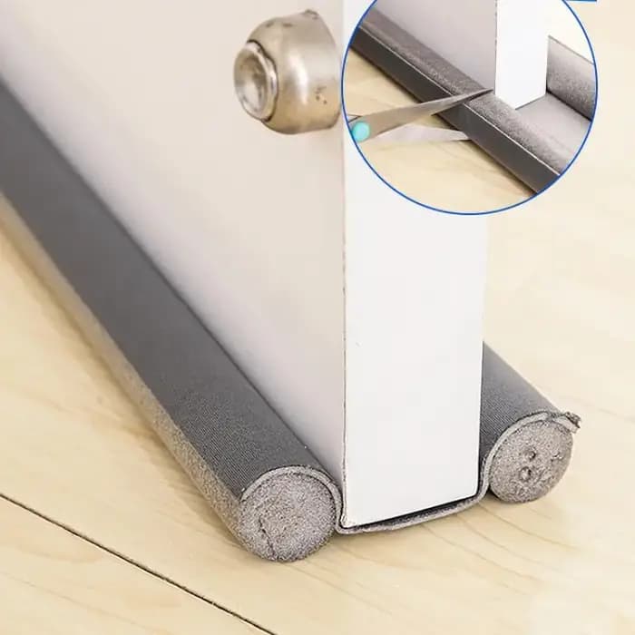 2/1PC Flexible sous la porte bouchon de tirage bande d'étanchéité inférieure