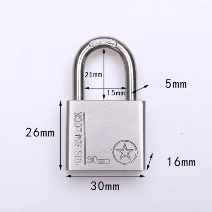 Cadenas en acier inoxydable 304 résistant aux intempéries
