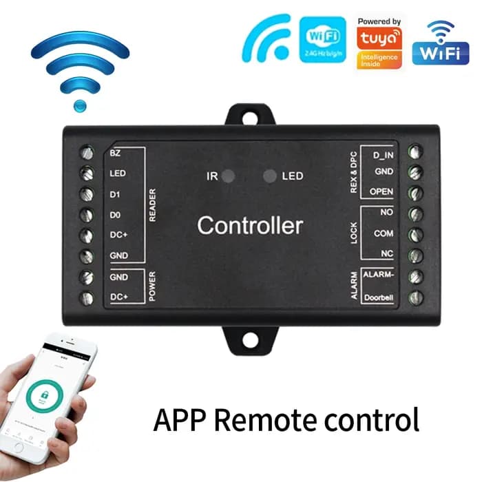 Nouveau contrôleur de panneau de contrôle d'accès à porte unique avec prise en charge 4G/5G WiFi, ap