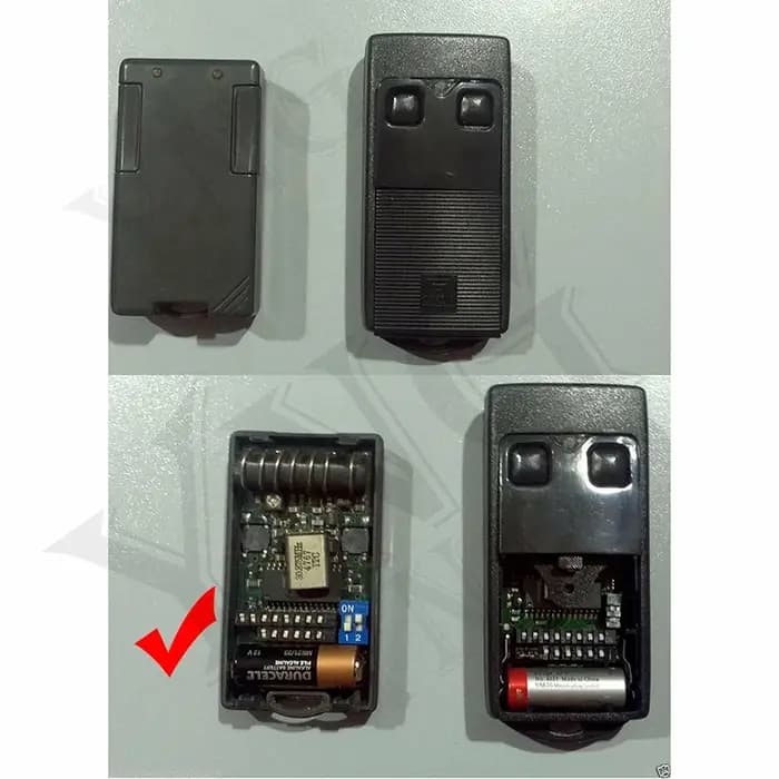Pour CARDIN S466 TX2 TX4 S738 TX2 TX4 S48 TX2 TX4 S38=S738 Télécommande de portail Ouvre-porte de garage 27
