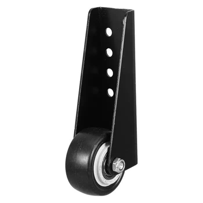 Roue pivotante silencieuse pour portail, poulie directionnelle, support inférieur anti-affaissement pour portail, roue pivotante pour clôture de jardin