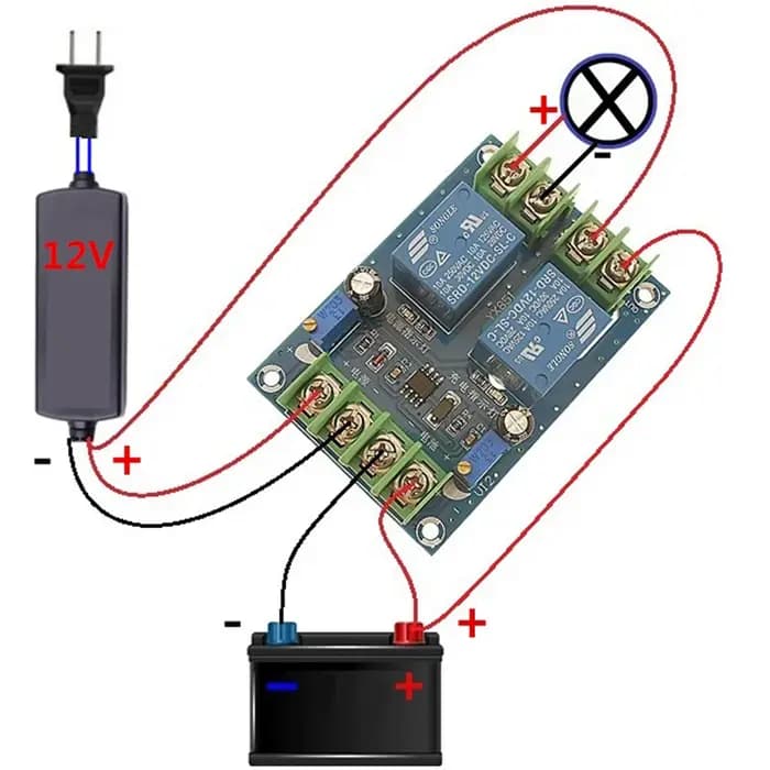 Module de commutation automatique d'alimentation 12V 10a, panne de courant vers carte de commande de