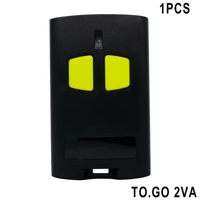 1-2pcs BENINCA TO. Télécommande de porte de garage go 2VA 433MHz code roulant Beninca à. GO 4VA 2WV