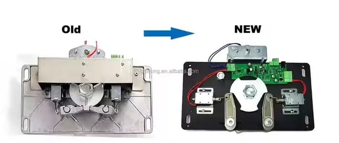 Mécanisme semi-automatique de tourniquet de trépied de porte de sécurité avec le circuit intégré
