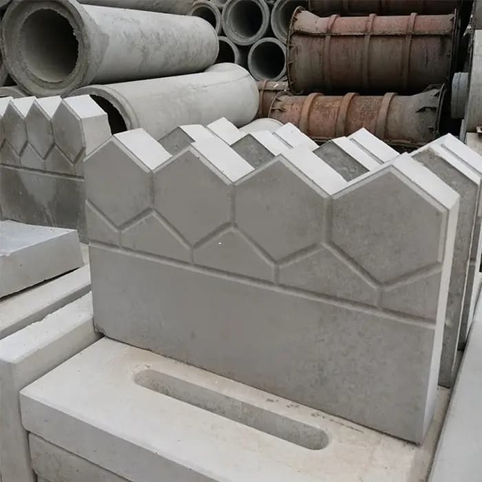 Mur de fleurs en béton, clôture de jardin, route, parterre de fleurs, décoration, pavage, fabrication de plastique, ciment Antique réutilisable, moule en brique