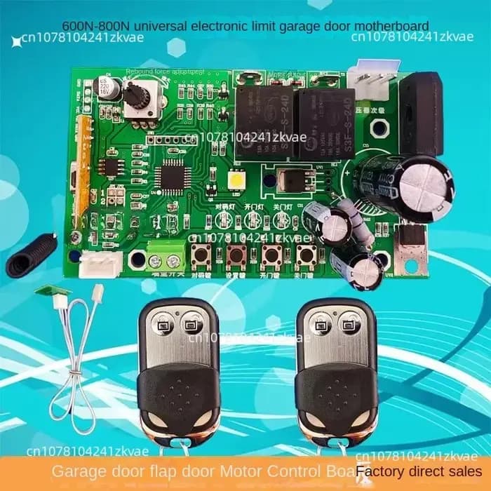 Carte principale de porte de garage à limite électronique universelle, panneau de commande de moteur